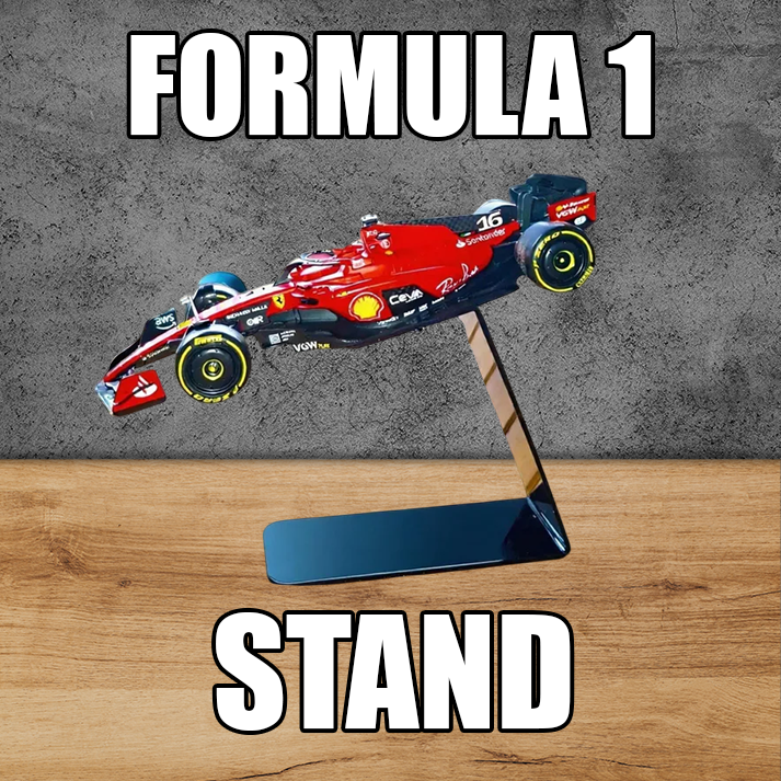 F1 Car Model + Stand