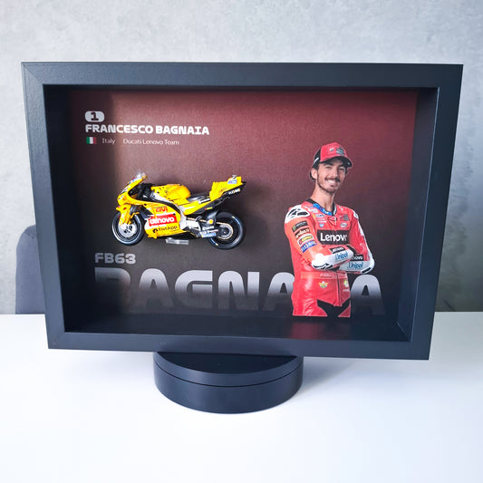 Francesco Bagnaia #1 Moto GP 3D okvir