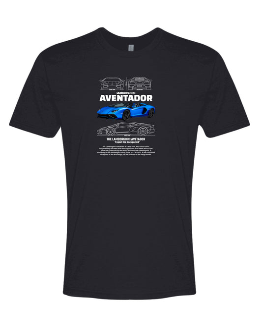 Aventador W T-shirt (Various Colors and Sizes)
