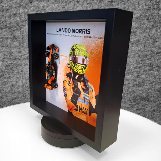 Lando Norris 3D okvir: Formula 1 McLaren model