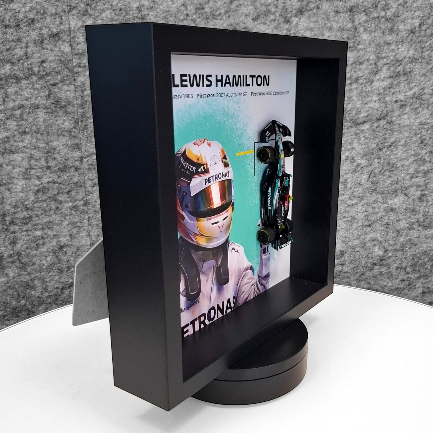 Lewis Hamilton 3D okvir: Formula 1 AMG model