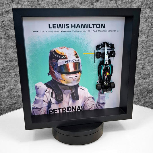 Lewis Hamilton 3D okvir: Formula 1 AMG model