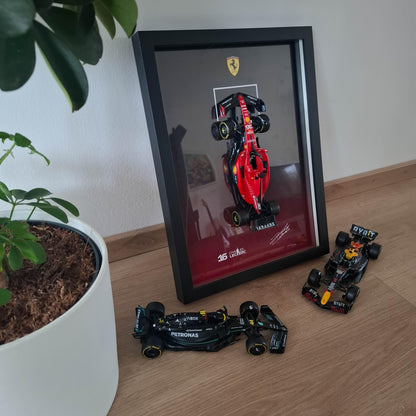Charles Leclerc F1 okvir s McLaren (1:24) modelom (30x40cm)