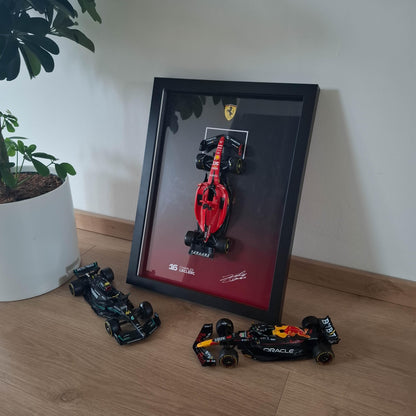 Charles Leclerc F1 okvir s McLaren (1:24) modelom (30x40cm)