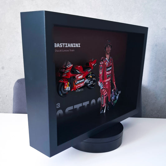 Enea Bastianini #23 Moto GP 3D okvir