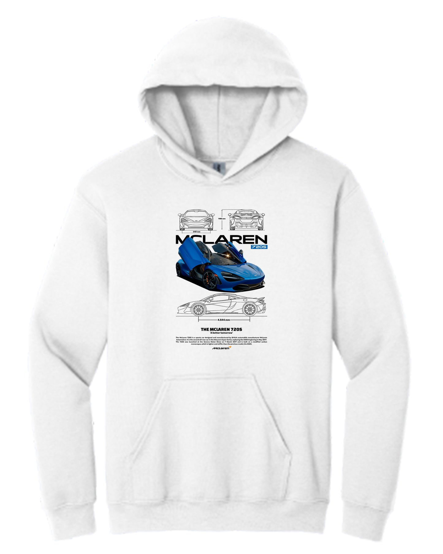 720S V1 Hoodie (Various Colors and Sizes)