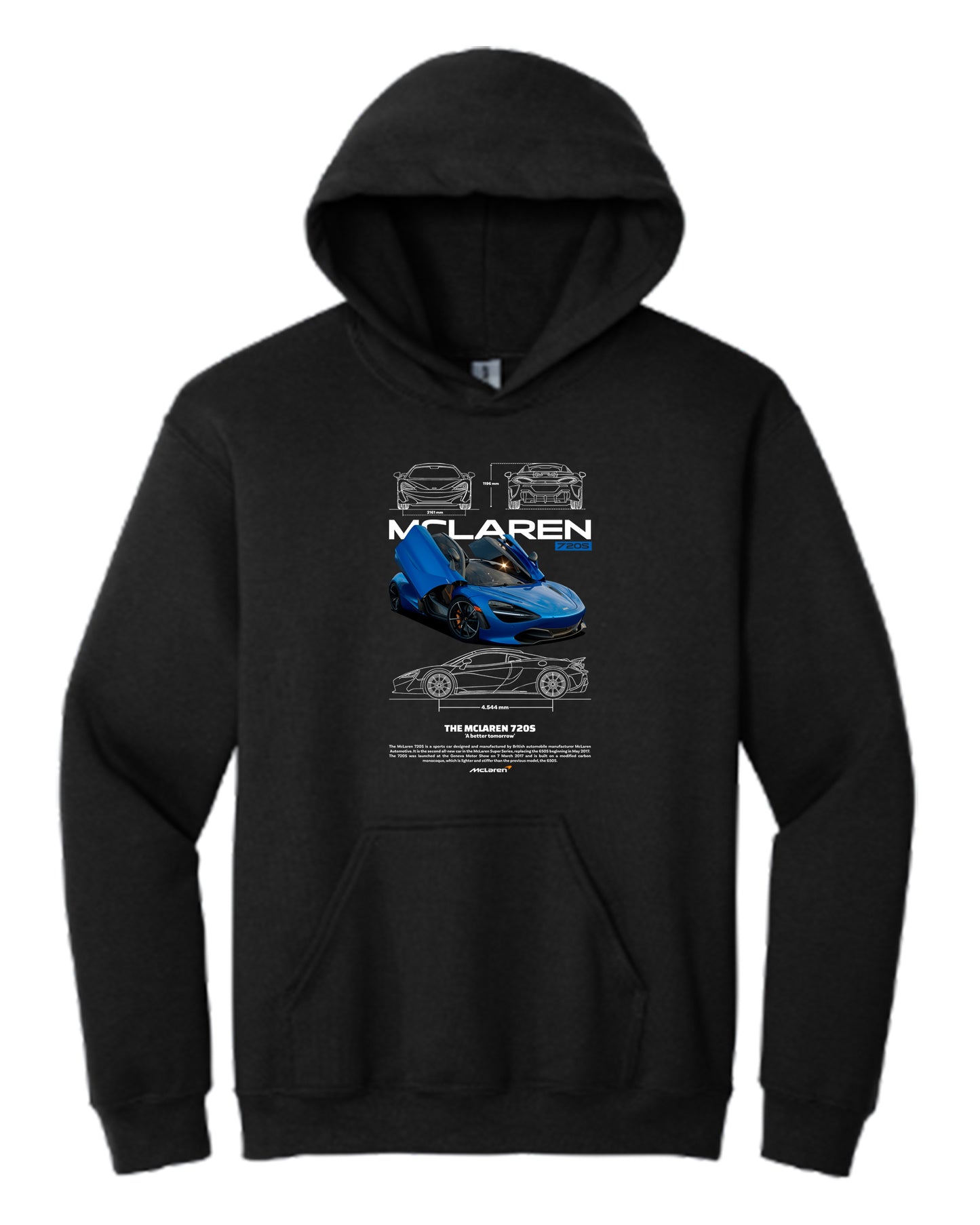 720S V2 Hoodie (Various Colors and Sizes)