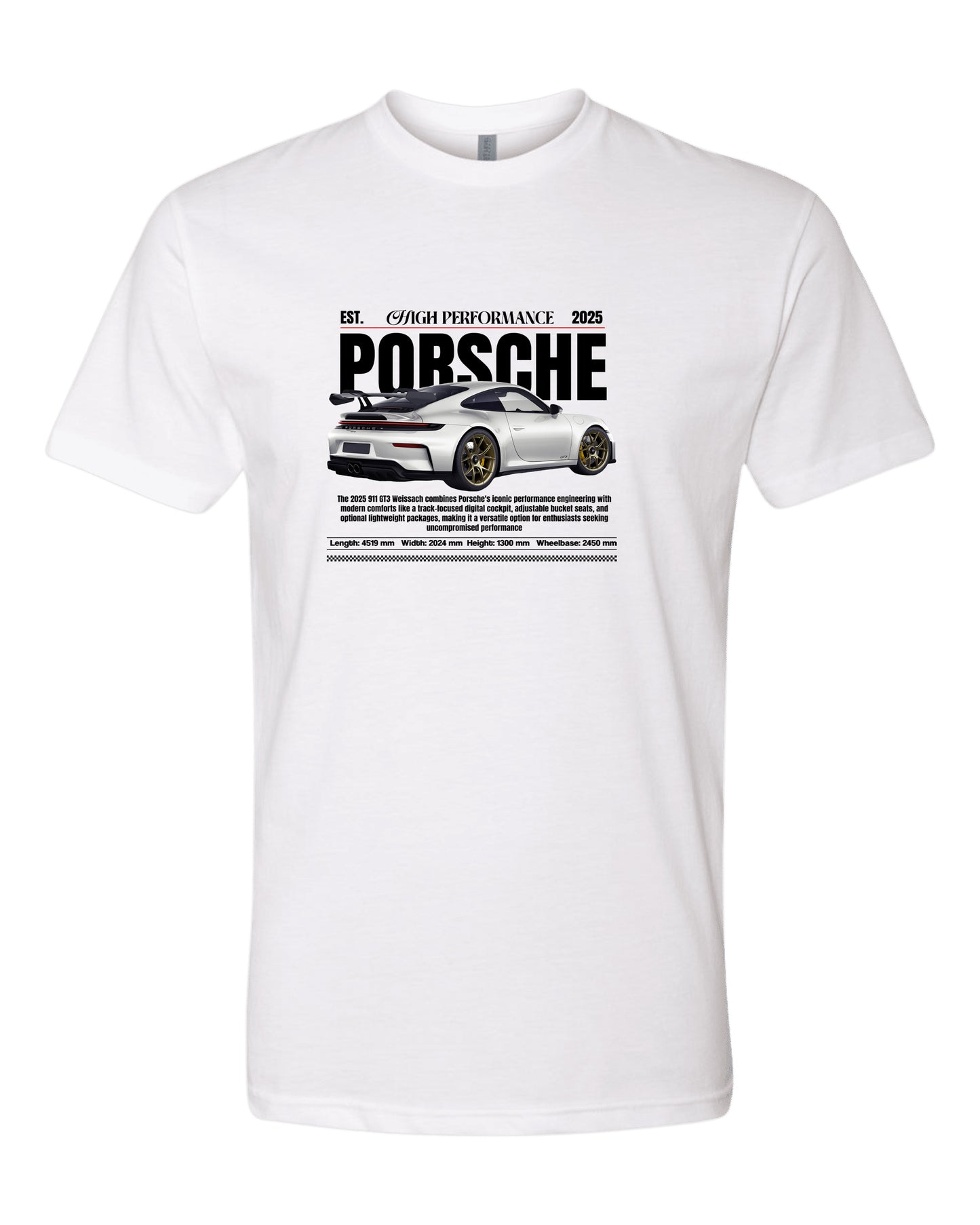 911 2025 T-shirt (Various Colors and Sizes)