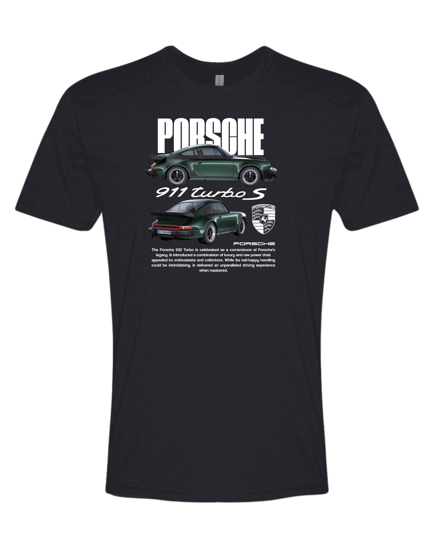 911 930 Turbo V2 T-shirt (Various Colors and Sizes)