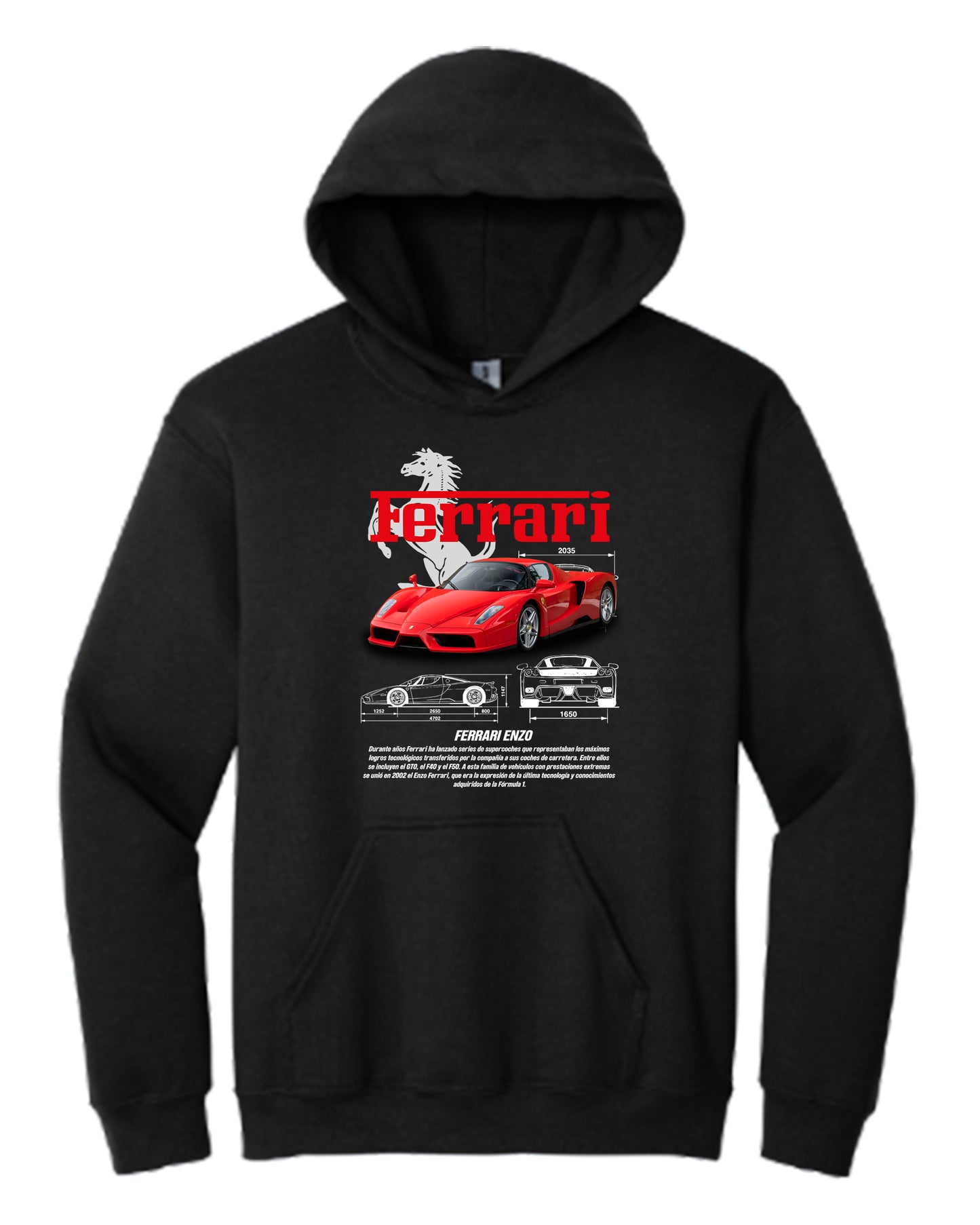 Auto (6) Hoodie (Various Colors and Sizes)