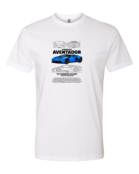 Aventador T-shirt (Various Colors and Sizes)