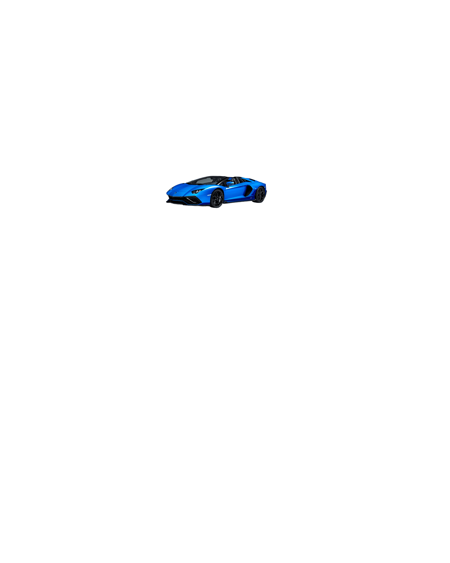 Aventador W T-shirt (Various Colors and Sizes)