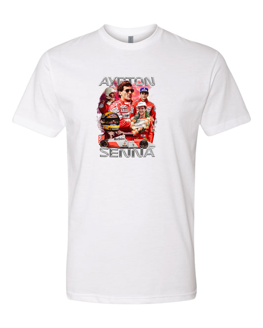 Ayrton Senna T-shirt (Various Colors and Sizes)