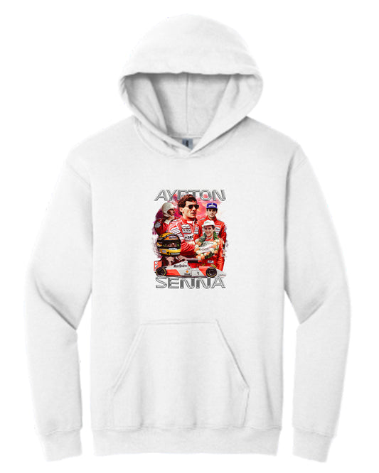 Ayrton Senna Hoodie (Various Colors and Sizes)