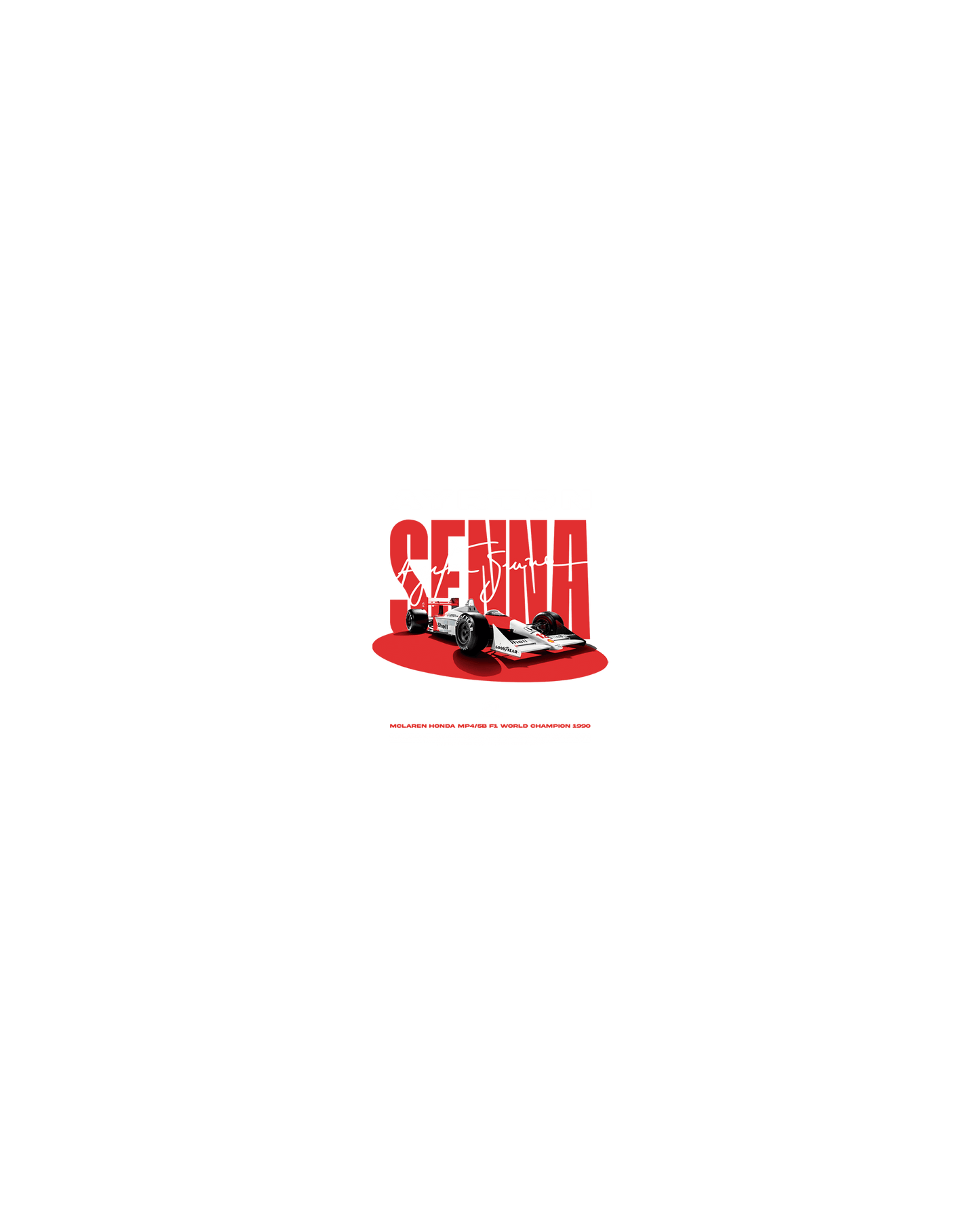 Ayrton Senna Bl Hoodie (Various Colors and Sizes)