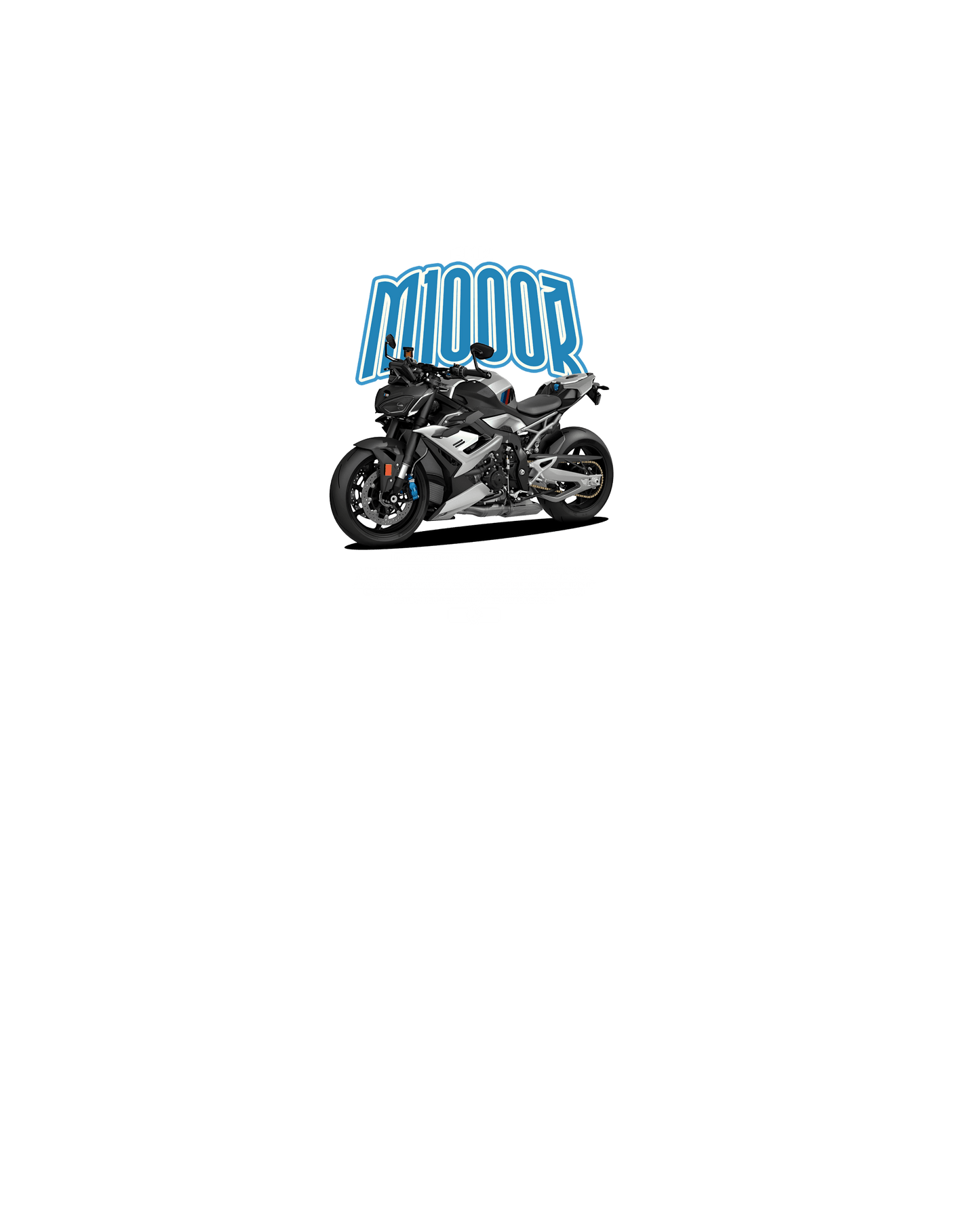 Bmwm1000R2 T-shirt (Various Colors and Sizes)