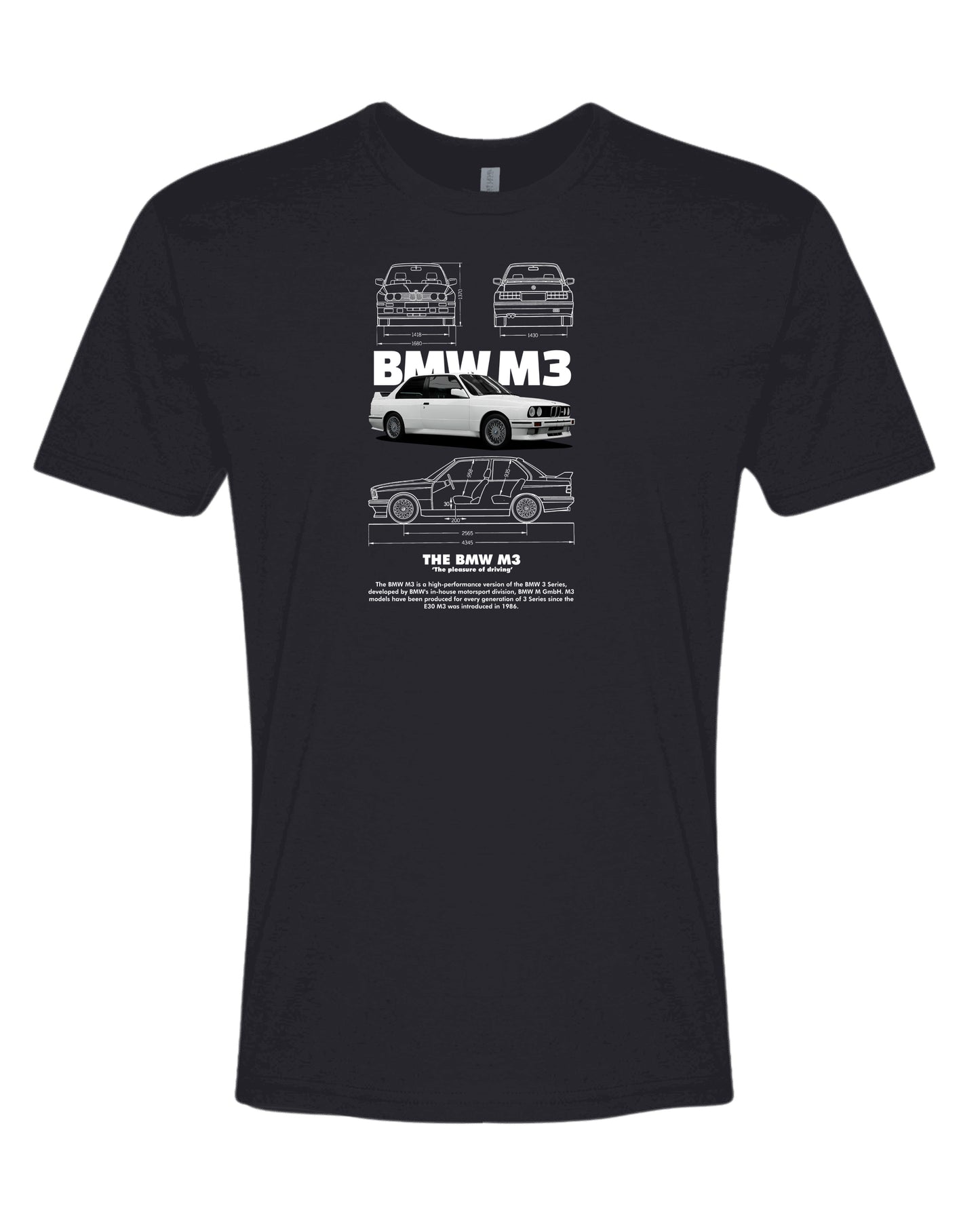 Bmw M3 T-shirt (Various Colors and Sizes)