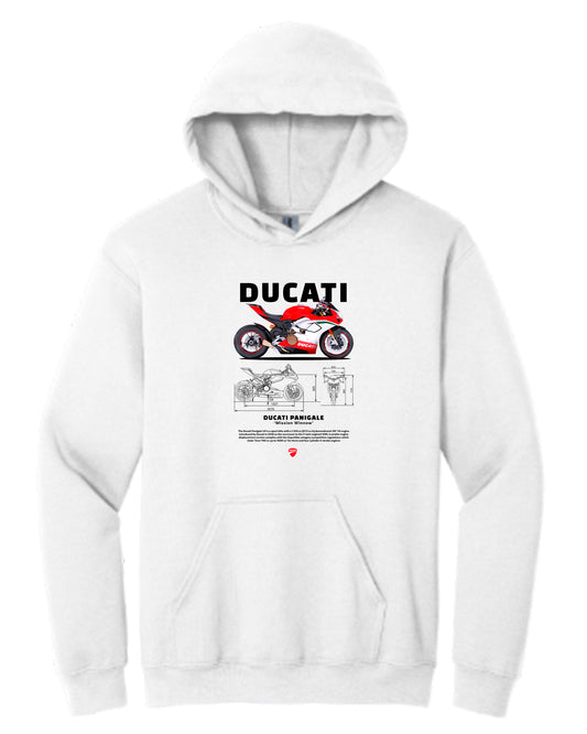 Ducati Panigale Hoodie (Various Colors and Sizes)