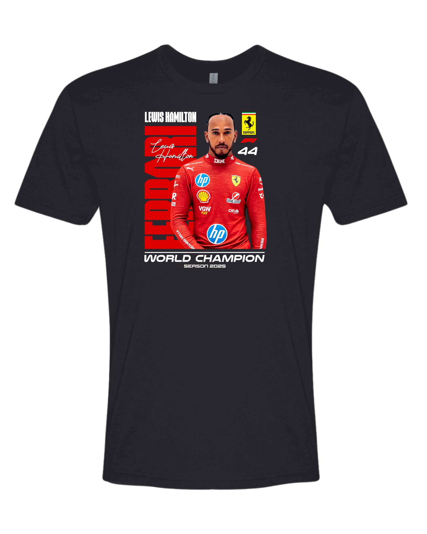 Ferrari Lewis T-shirt (Various Colors and Sizes)