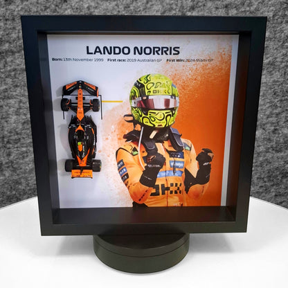 Lando Norris 3D okvir: Formula 1 McLaren model