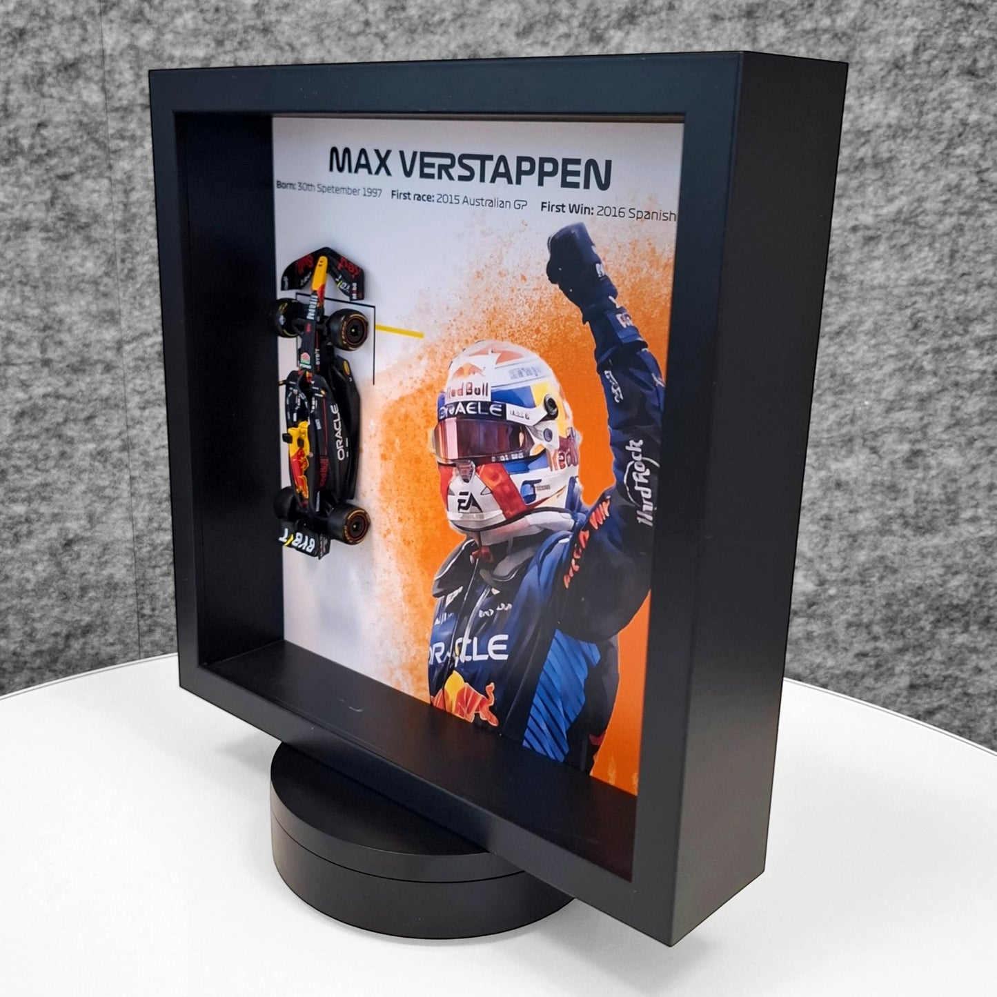 Max Verstappen 3D okvir: Formula 1 RB model