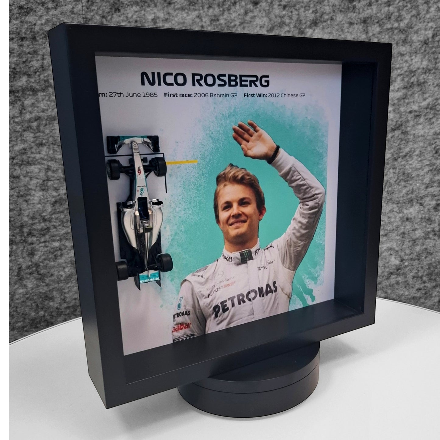 Nico Rosberg 3D okvir: Formula 1 AMG model