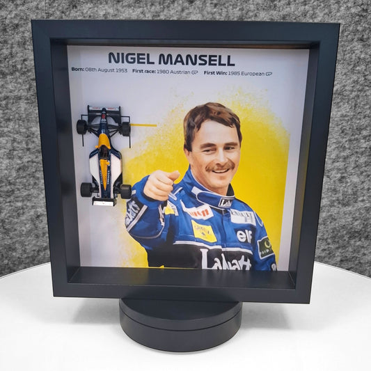 Nigel Mansell 3D okvir: Formula 1 FW14 model