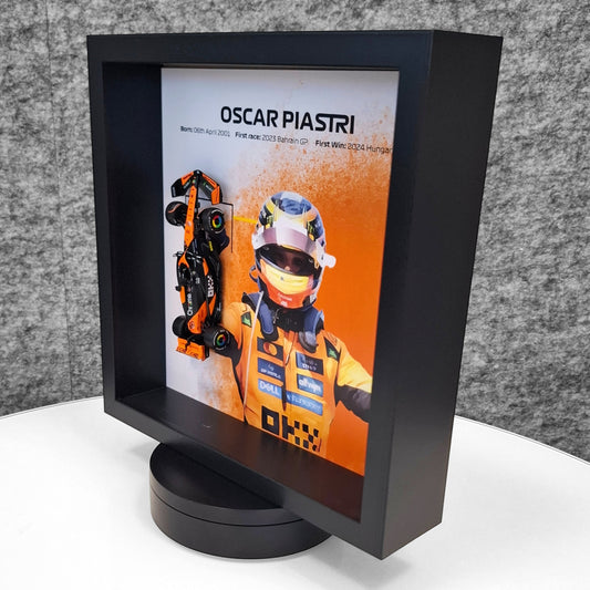 Oscar Piastri 3D okvir: Formula 1 McLaren model