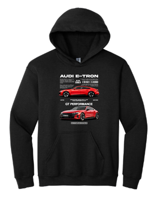 Audi E-Tron Gt 2 Hoodie (Various Colors and Sizes)
