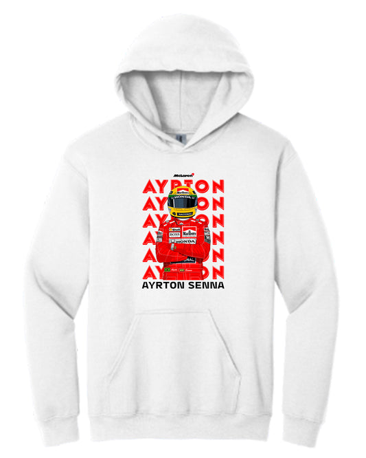 Ayrton Senna 2 Hoodie (Various Colors and Sizes)