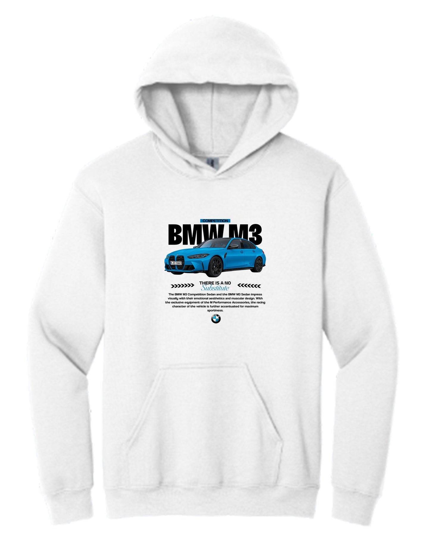 Bmw M3 Competition 2 Hoodie (Various Colors and Sizes)
