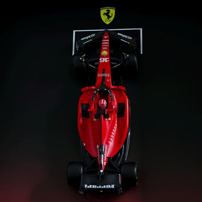 Charles Leclerc F1 - Ferrari - 3D Framed Artwork (XL) – 1:18 Car Model - 50x50x12 cm