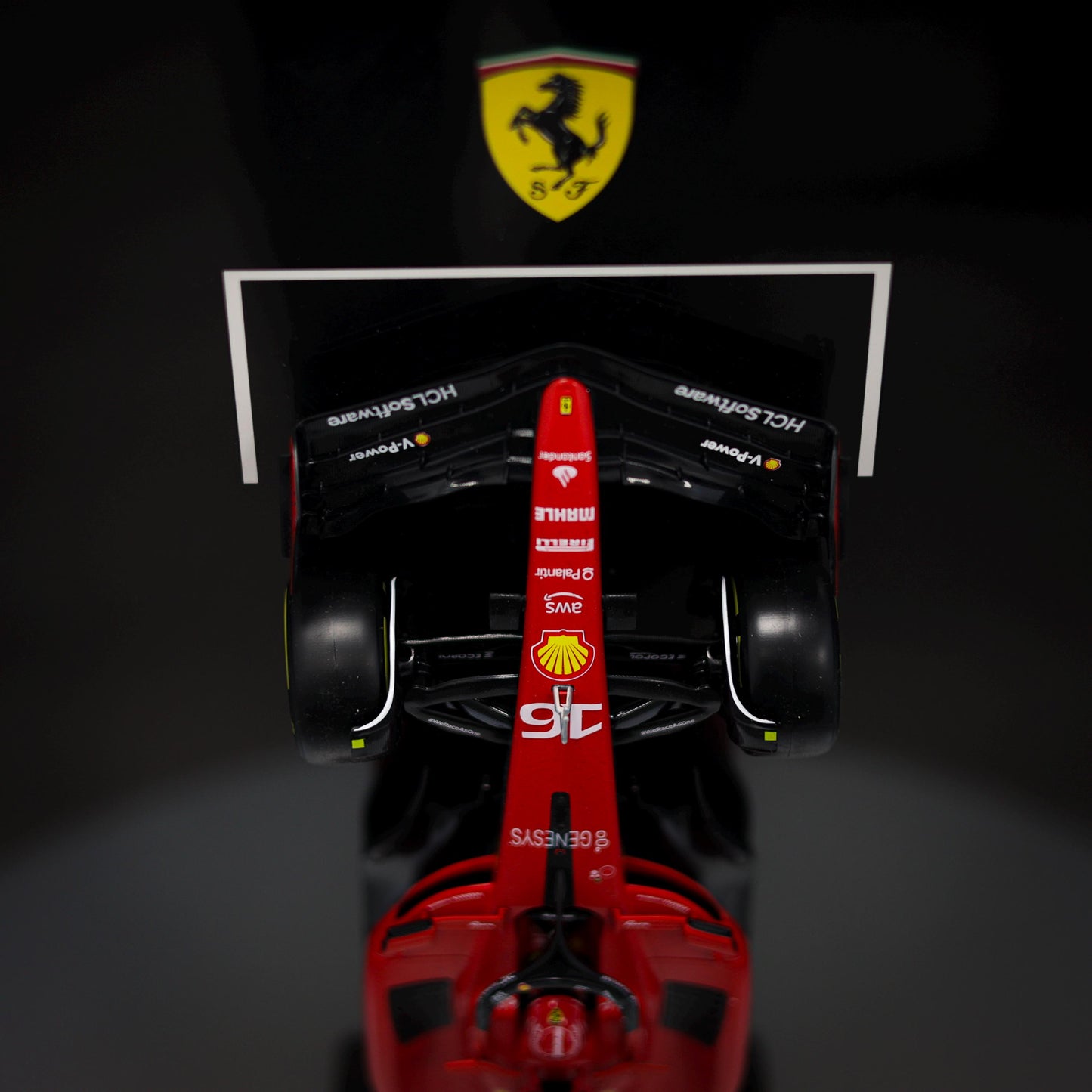 Charles Leclerc F1 - Ferrari - 3D Framed Artwork (XL) – 1:18 Car Model - 40x50cm
