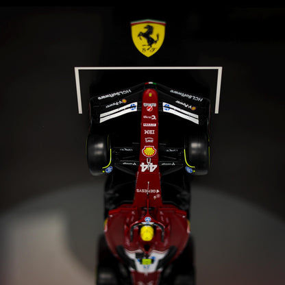 Lewis Hamilton F1 Wall Art | Formula 1 3D Framed Artwork | Ferrari Racing Decor Gift - 40x50 cm
