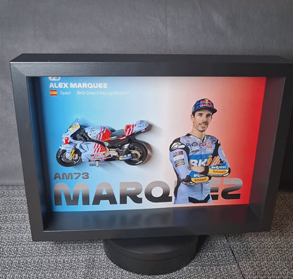 Alex Marquez moto 3D okvir
