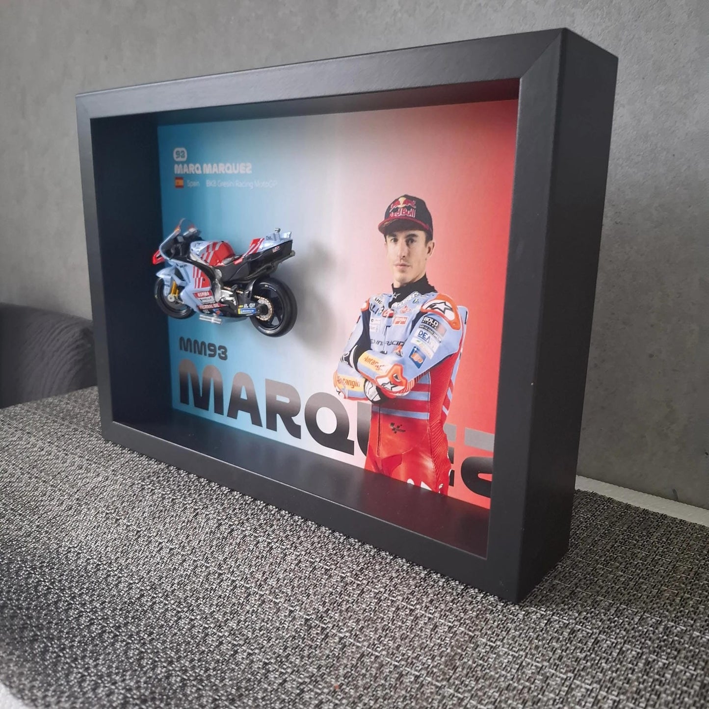 Marq Marquez moto 3D okvir