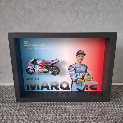Alex Marquez moto 3D okvir