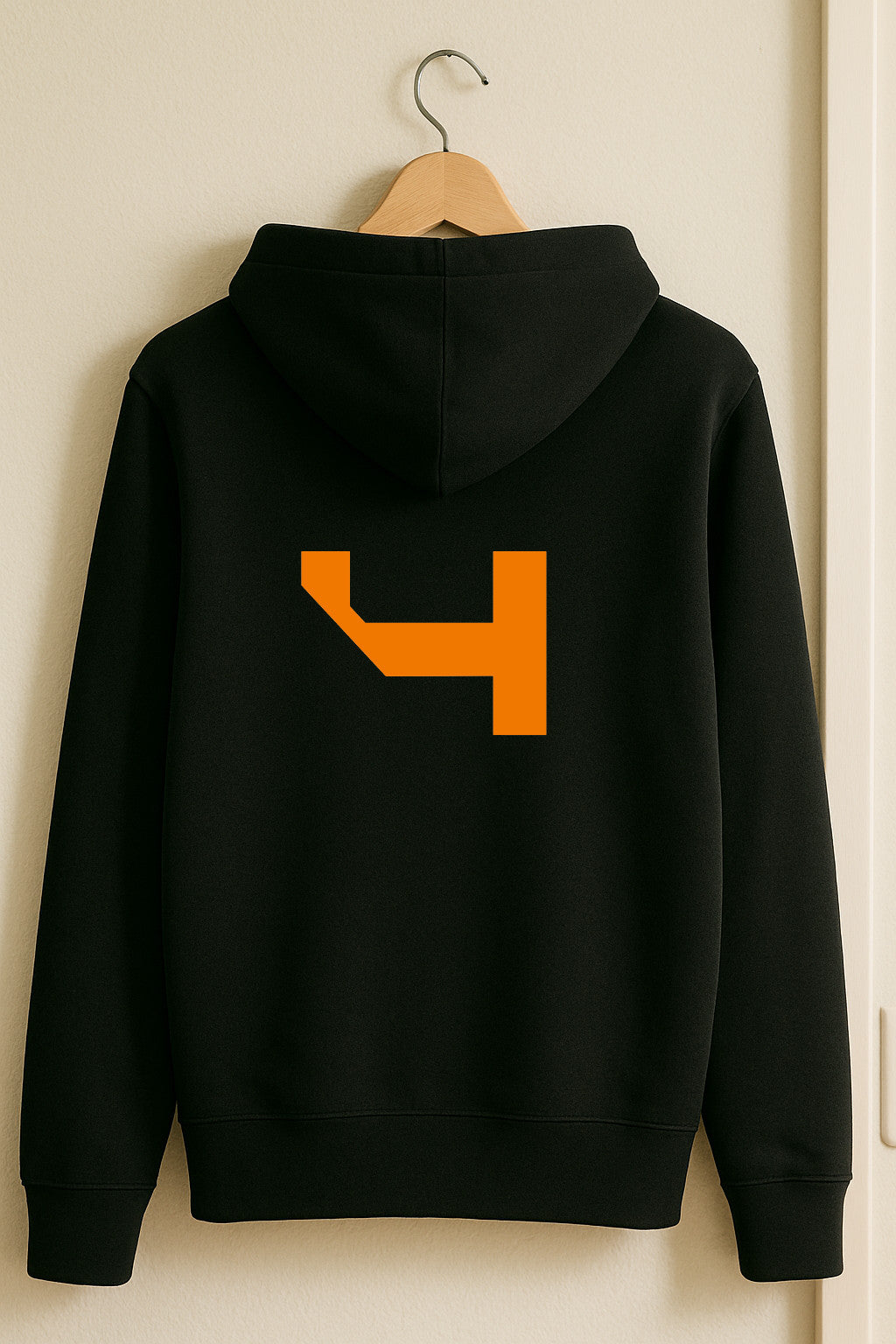 Lando Norris #4 McLaren Hoodie - Black Edition | F1 Fan Merch-