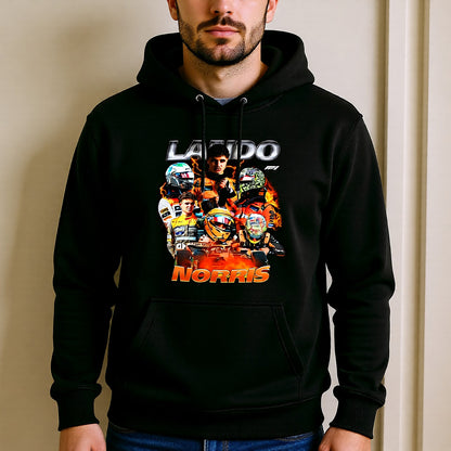Lando Norris F1 Hoodie – Black Racing Collage | Formula car design