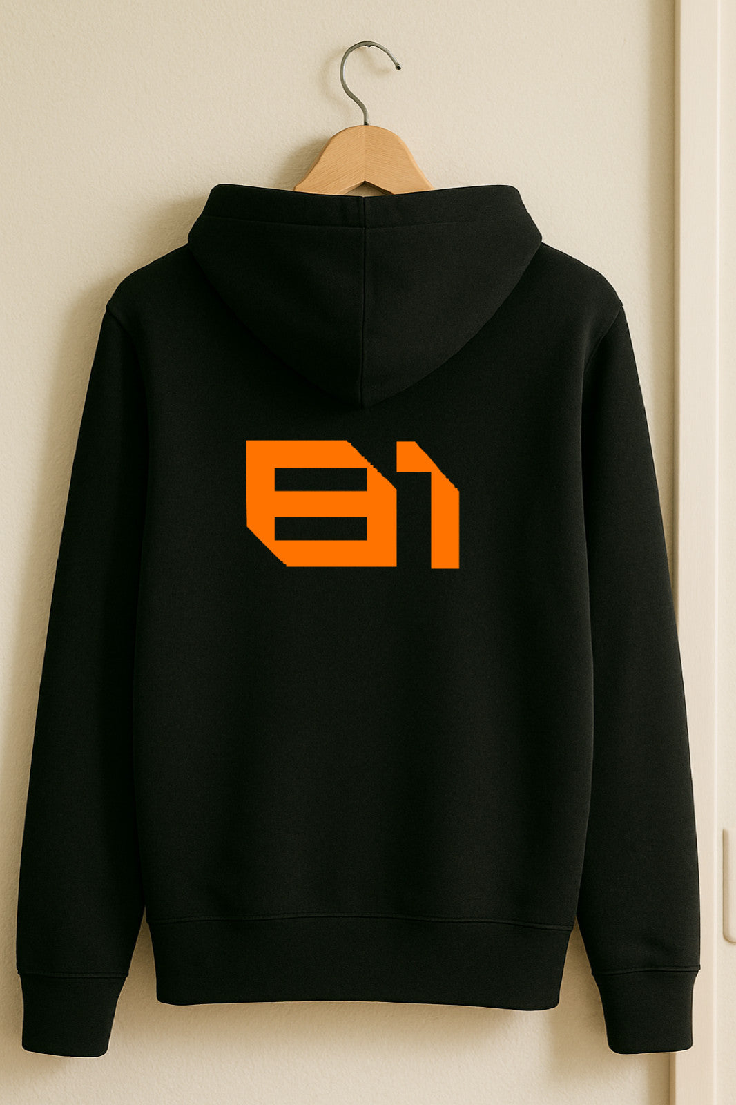 McLaren F1 Hoodie – Oscar Piastri #81 Racing Car Graphic | Black