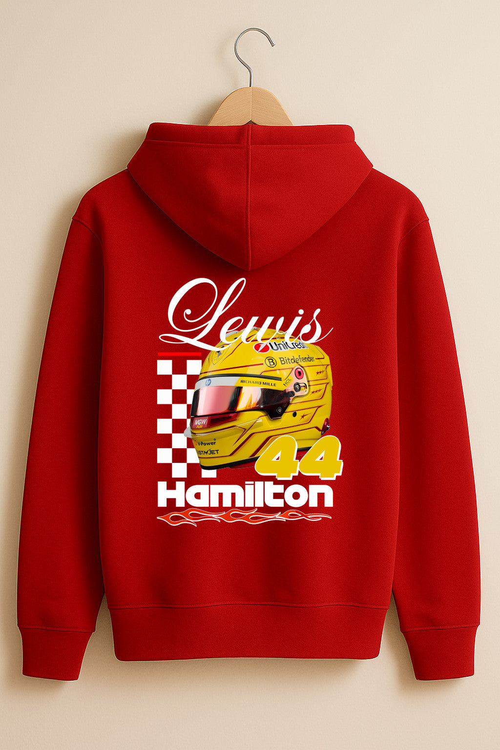 Lewis Hamilton F1 Hoodie – Motorsport Hoodie – Race Fan Merchandise Unisex