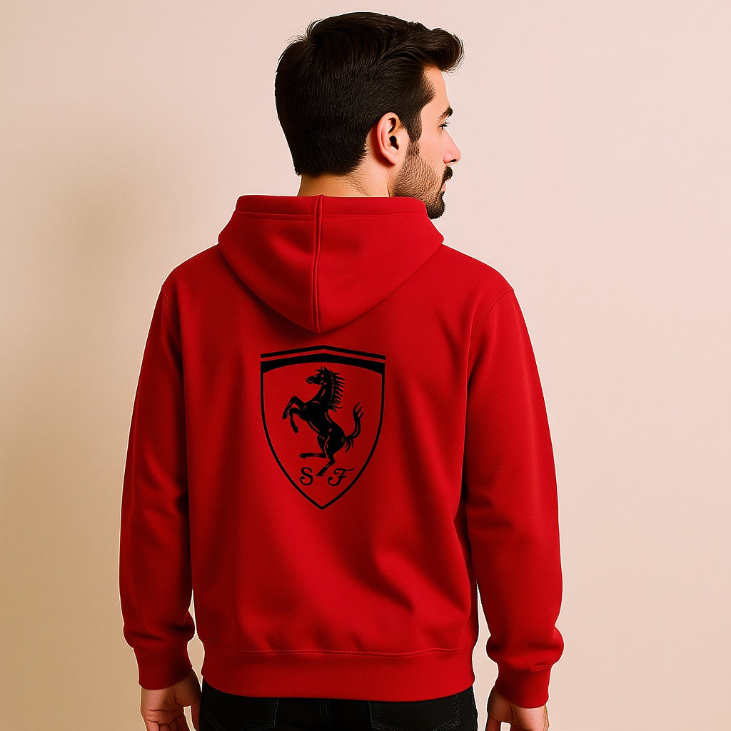 Ferrari F8 Tributo Hoodie – Red Scuderia F1 Hoodie